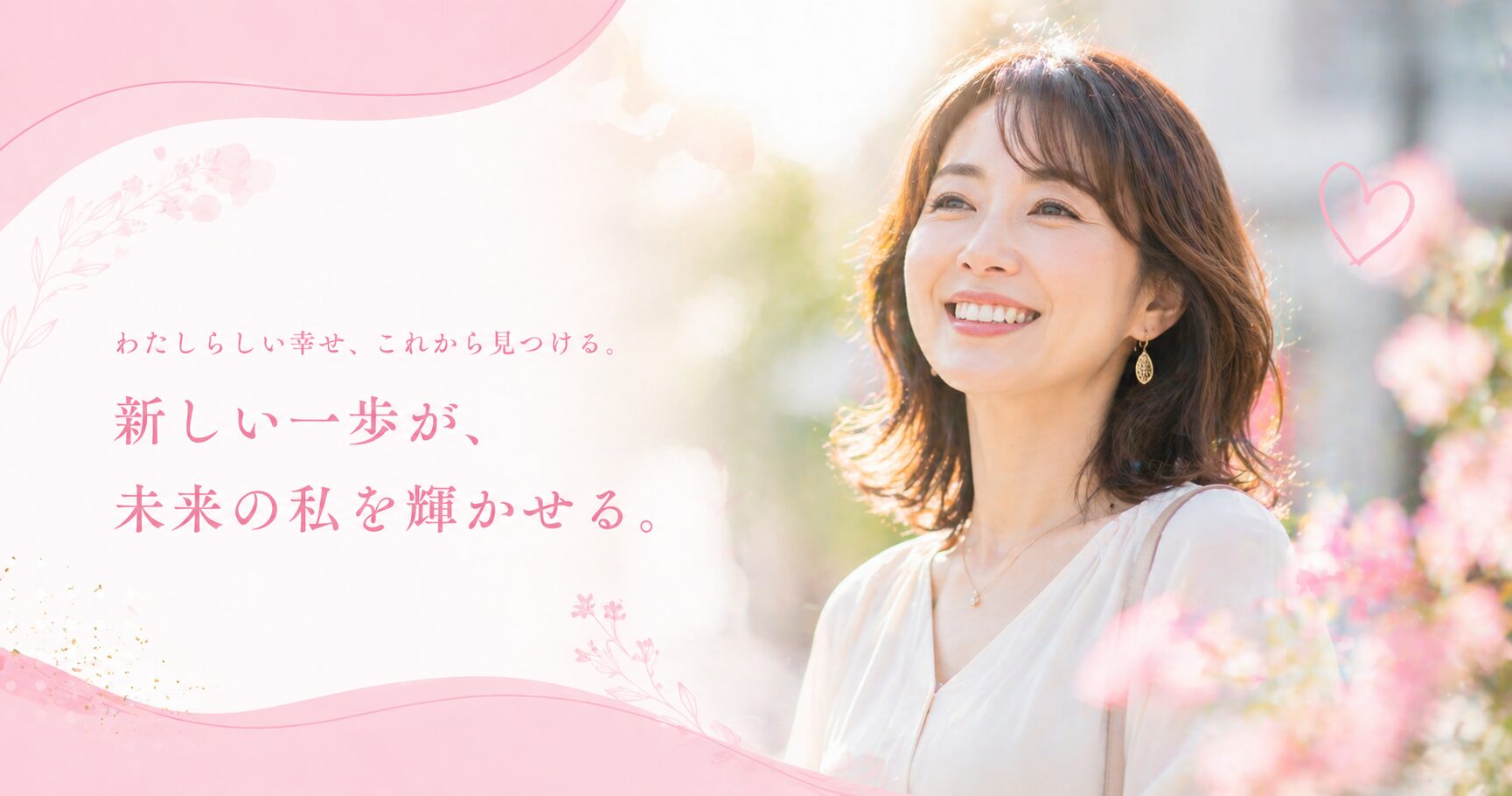 新しい一歩、未来への輝き