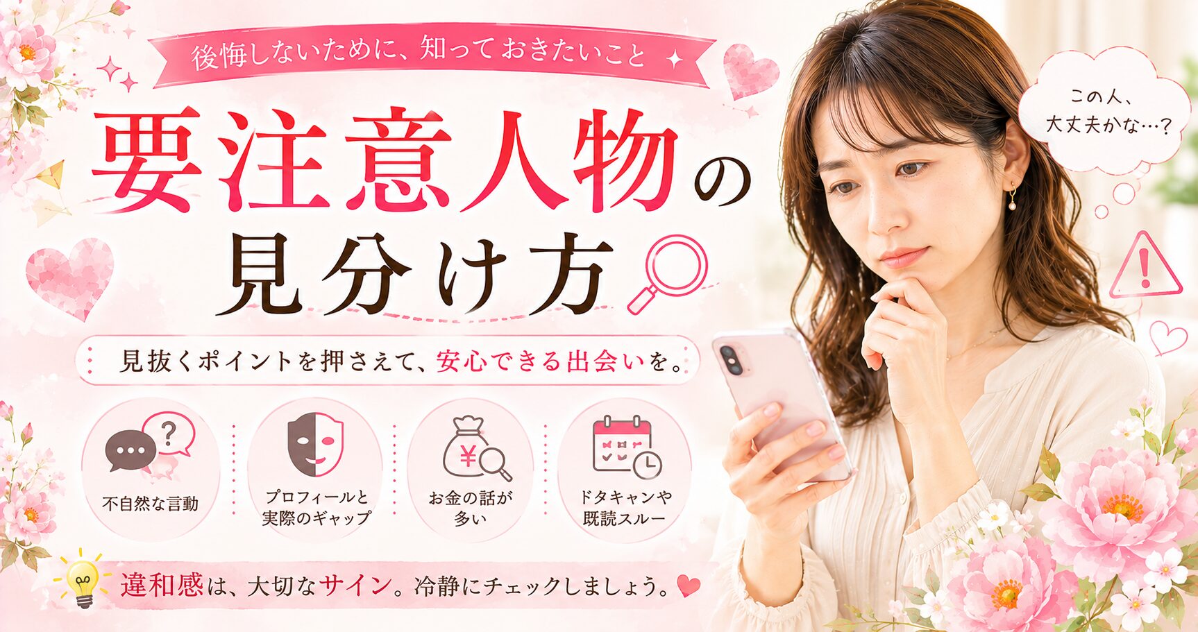 見分け方のポイントとサイン