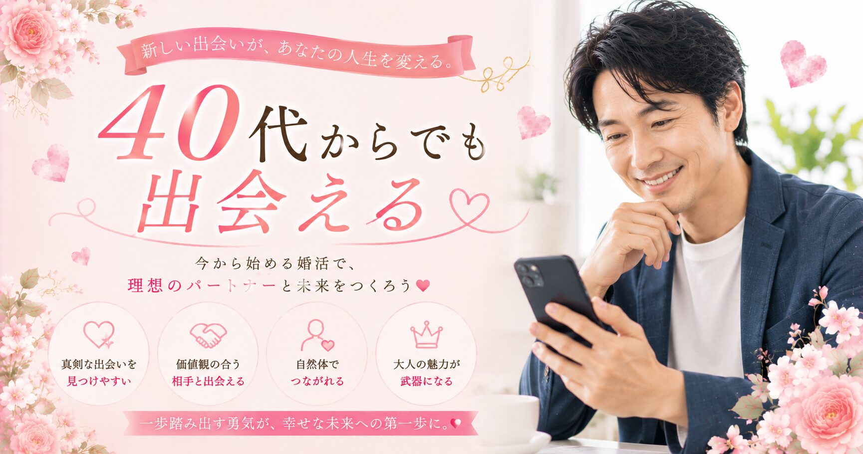 新しい出会いで未来をつくろう