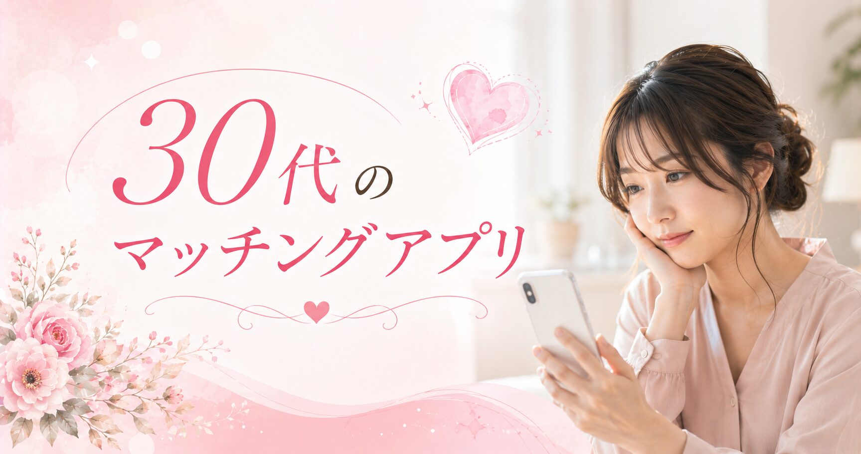 30代のマッチングアプリ