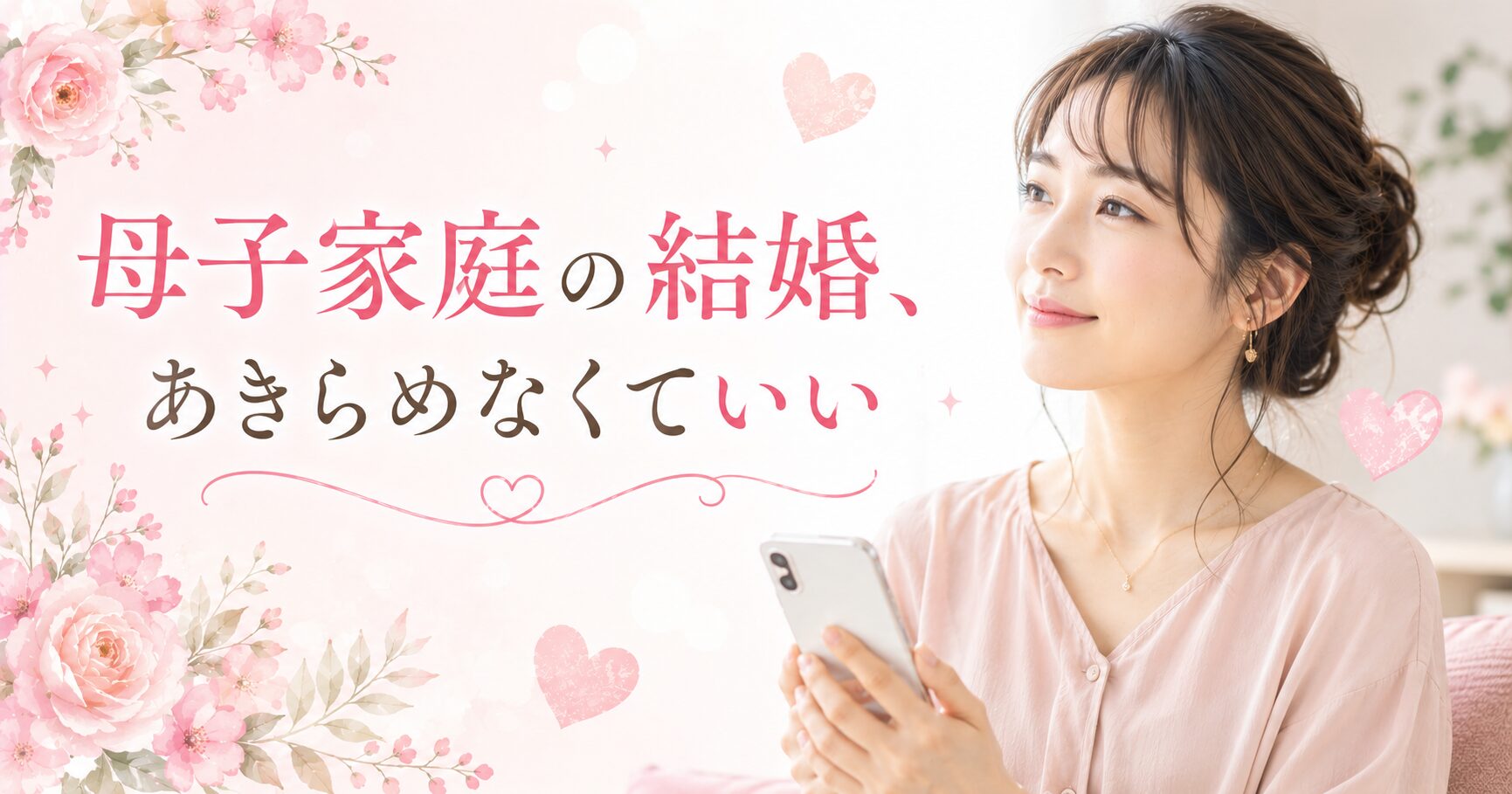 母子家庭の結婚 あきらめなくていい