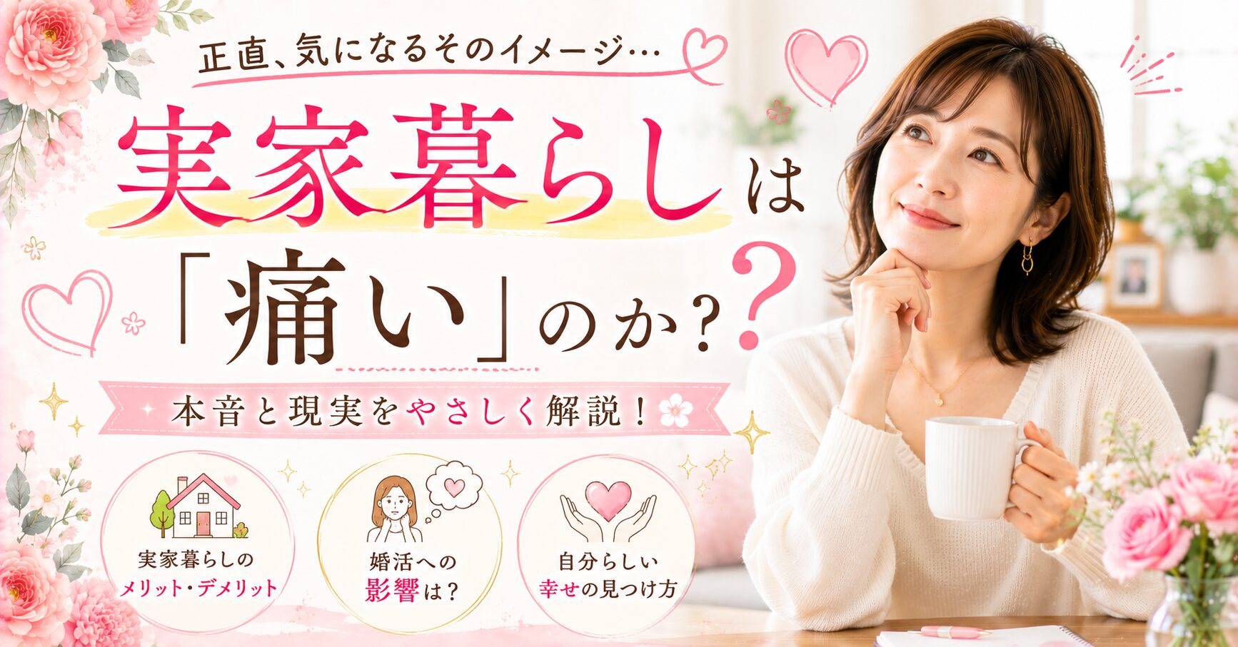 実家暮らしの現実と本音