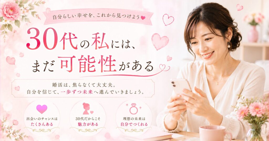 30過ぎて結婚できない女性の共通点と、今からできること
