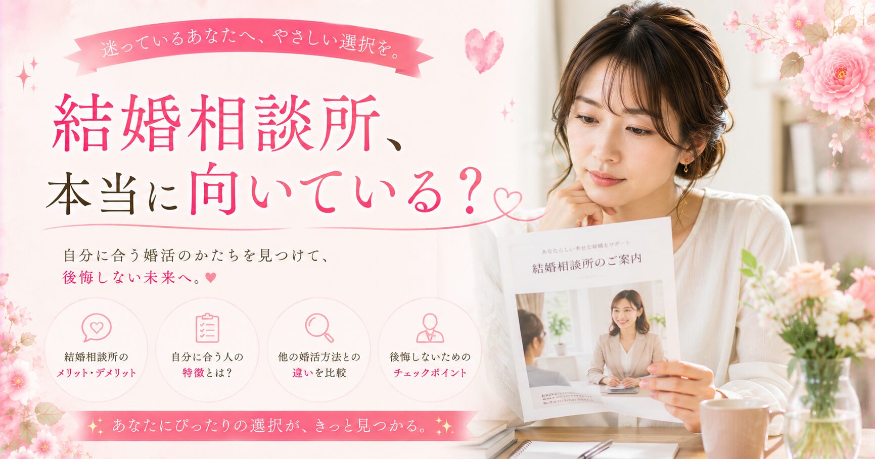 結婚相談所のやさしい選択ガイド