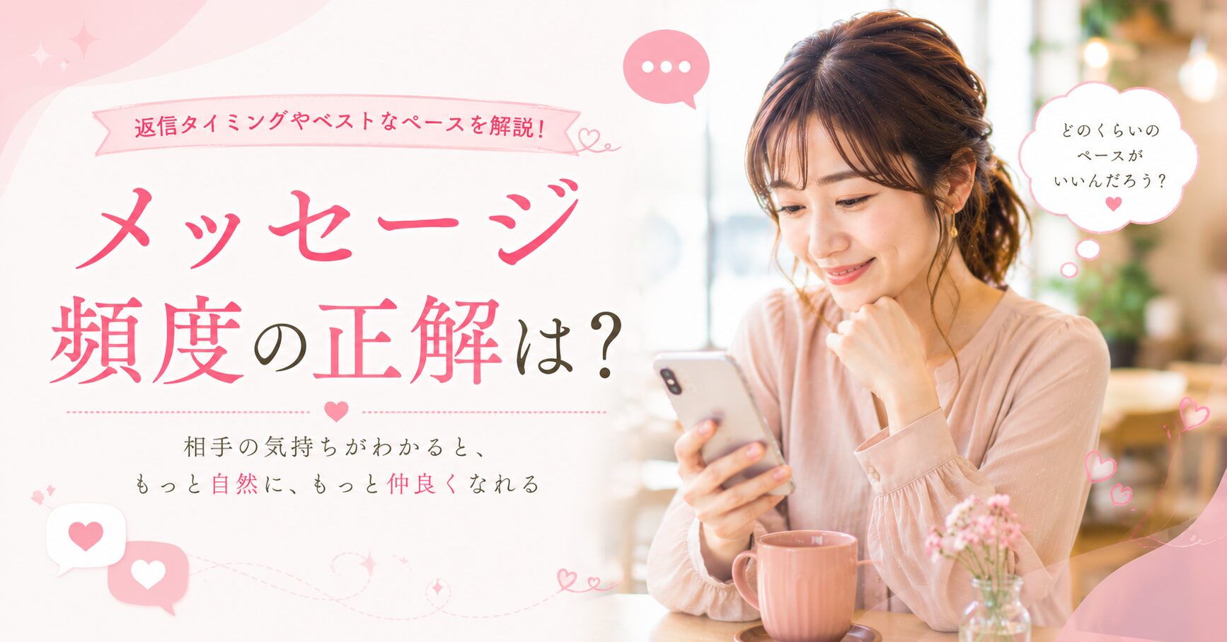 メッセージ頻度の正解は？